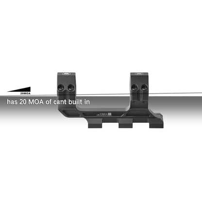 30MM 20MOA integrated clamp  for long-distance precision shooting mount - DiscoveryOpt Rifle Scopes-UK - 