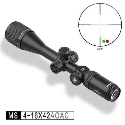 MS 4-16X42AOAC enhanced shock-resistant protective cover Optics scope