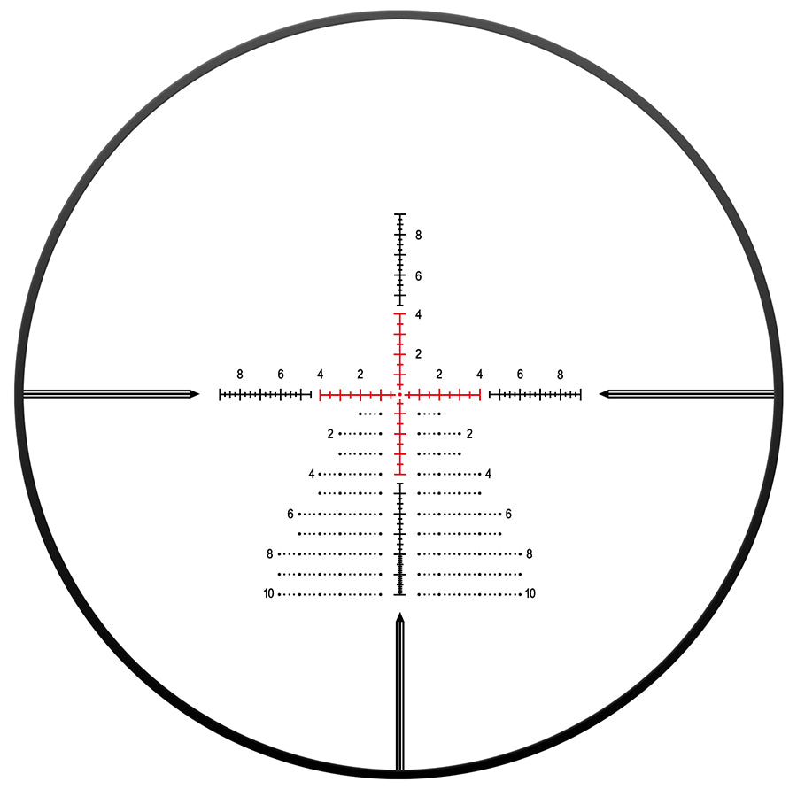 HD GEN II 4-24X50SFIR,SLT FFP IR-MIL-ZERO STOP Optics Scope