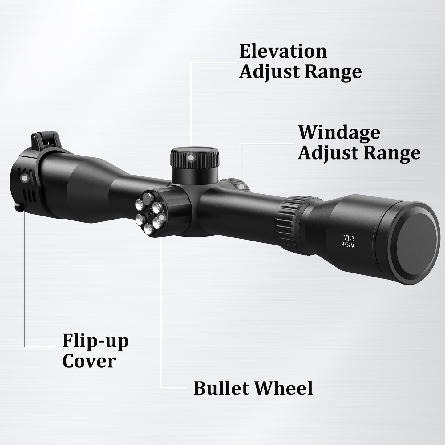 VT-R 4X32AC HMD SFP MIL optics Scope