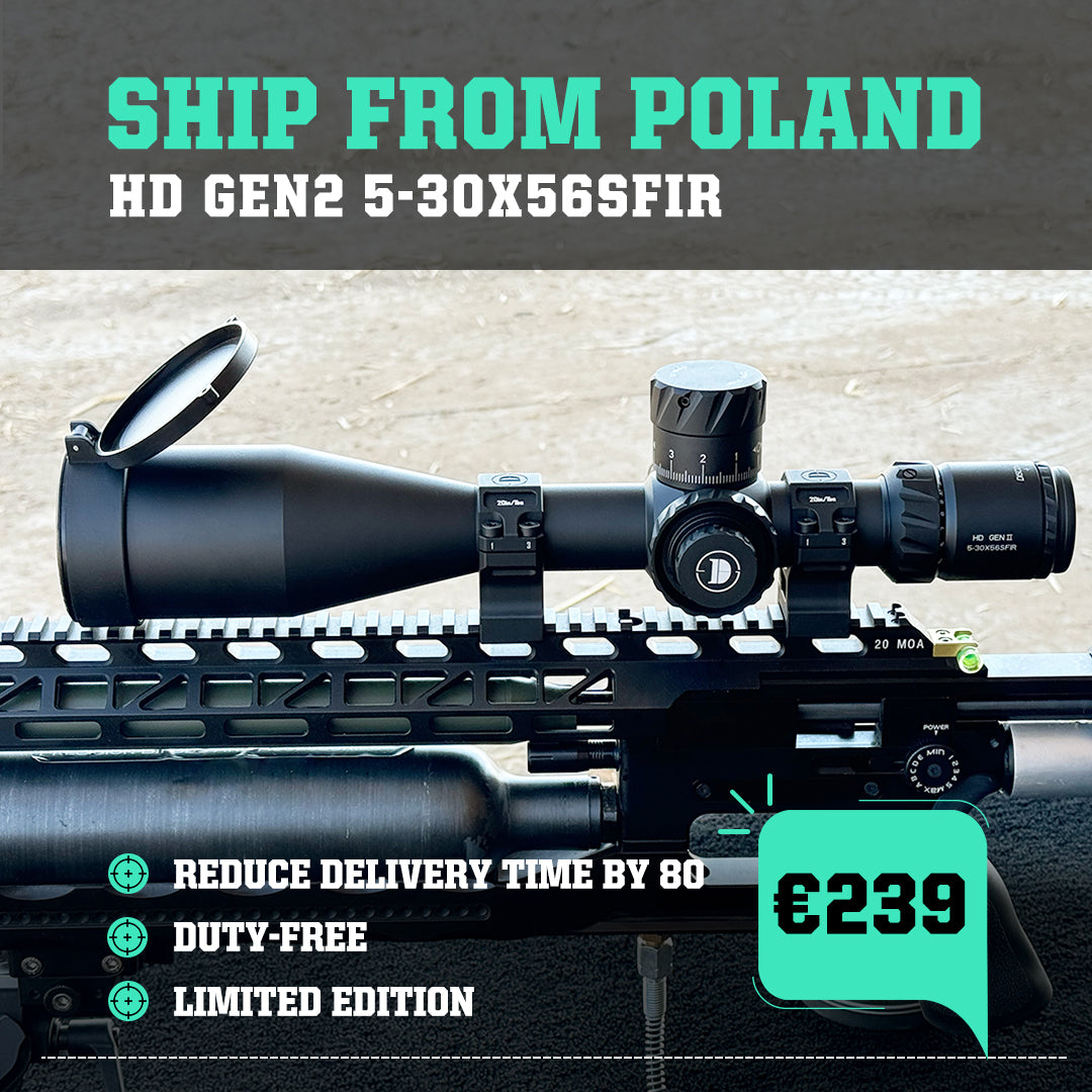 DISCOVERYOPT HD GEN II 5-30X56 SFIR FFP-ZEROSTOP Scope Optical