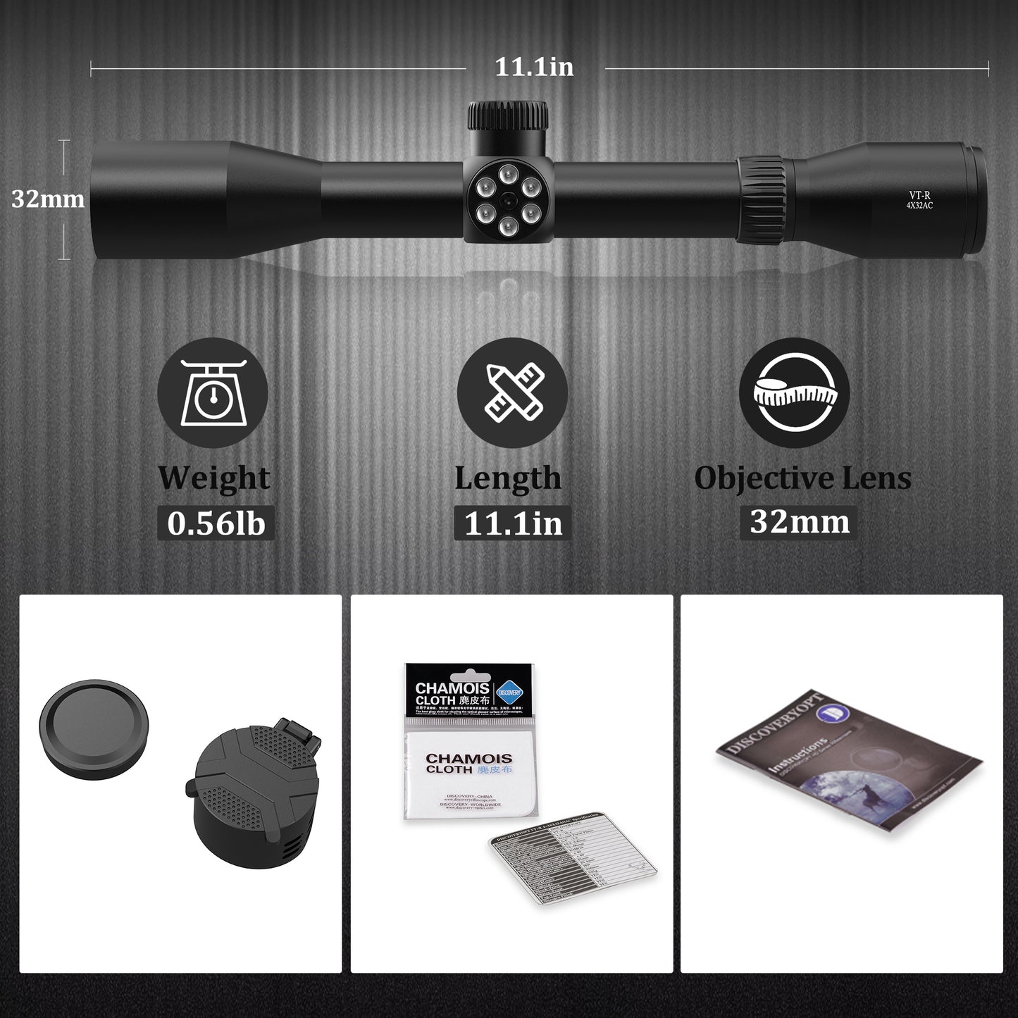 VT-R 4X32AC HMD SFP MIL optics Scope