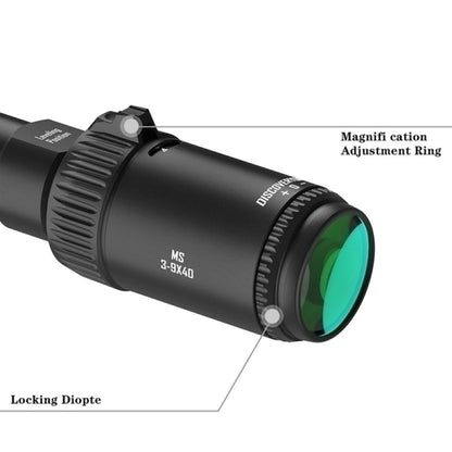 MS 3-9X40 Riflescope, Extreme shock resistance, Spring gun compatible - DiscoveryOpt Rifle Scopes-UK - Optics Scope